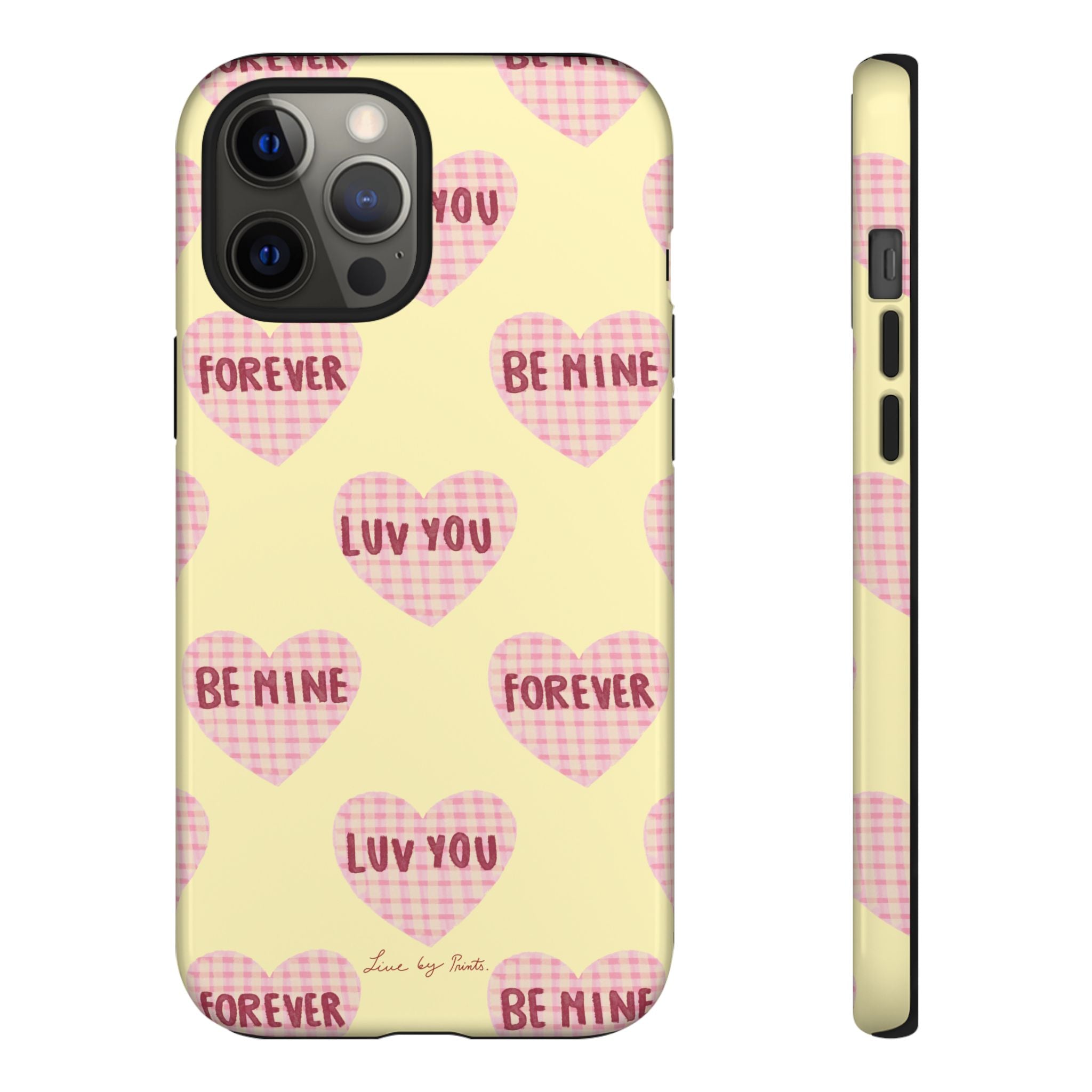 Luv you iPhone Case
