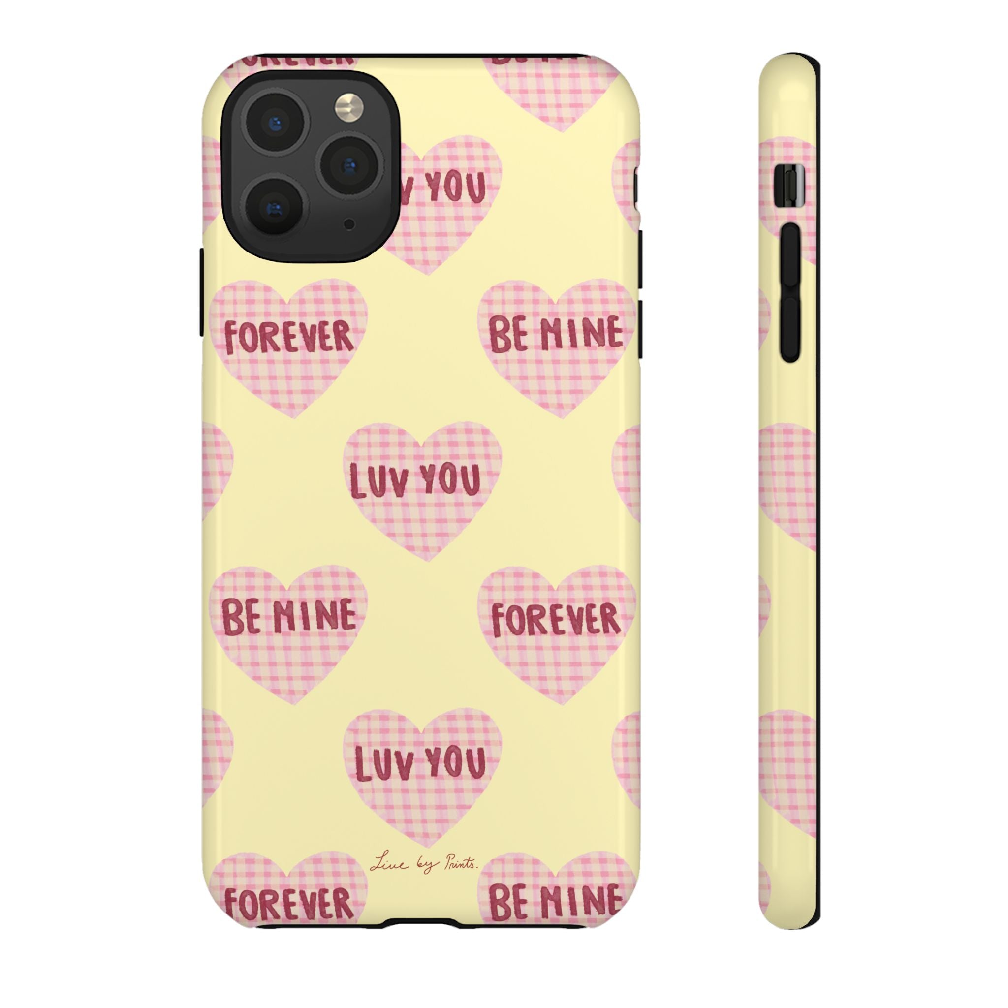 Luv you iPhone Case