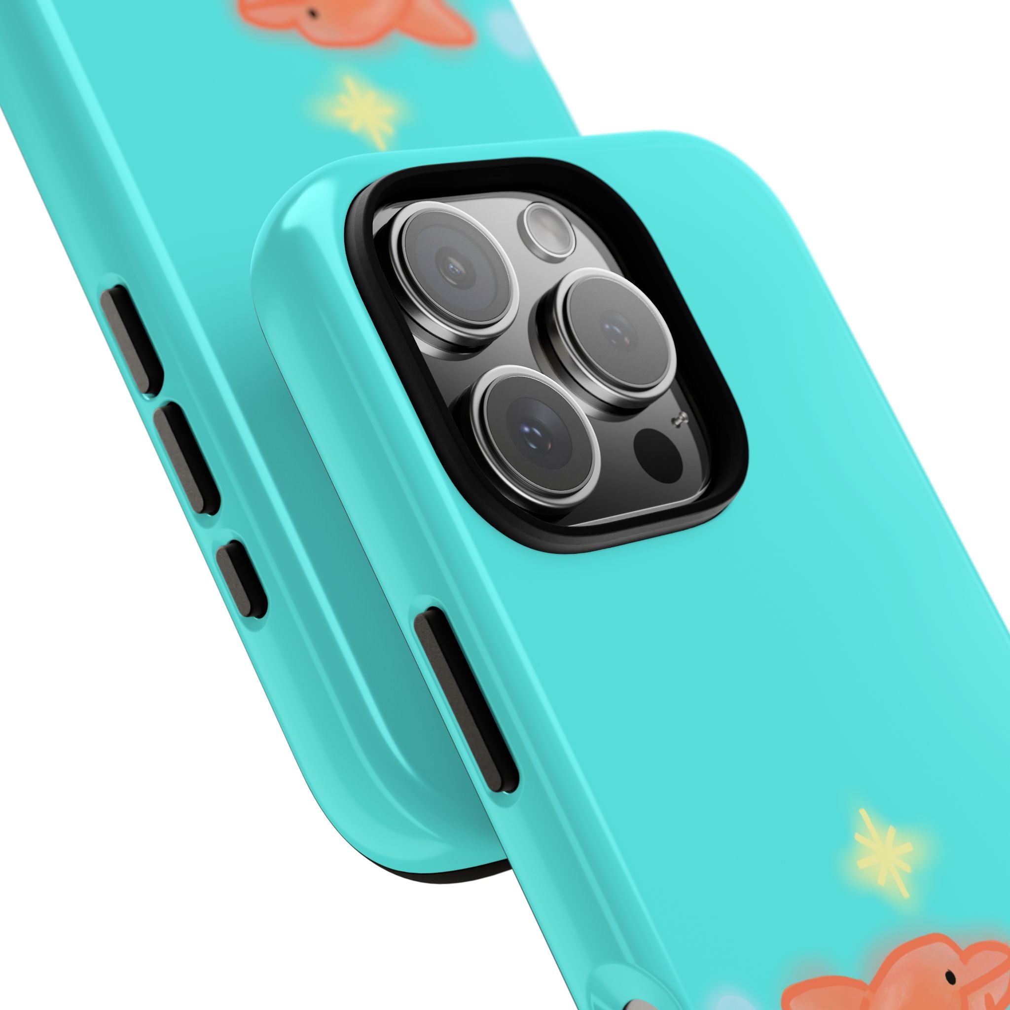 Teal iPhone Case