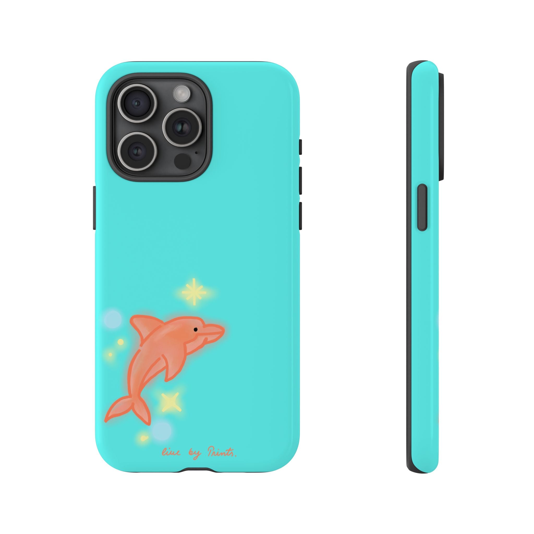 Teal iPhone Case