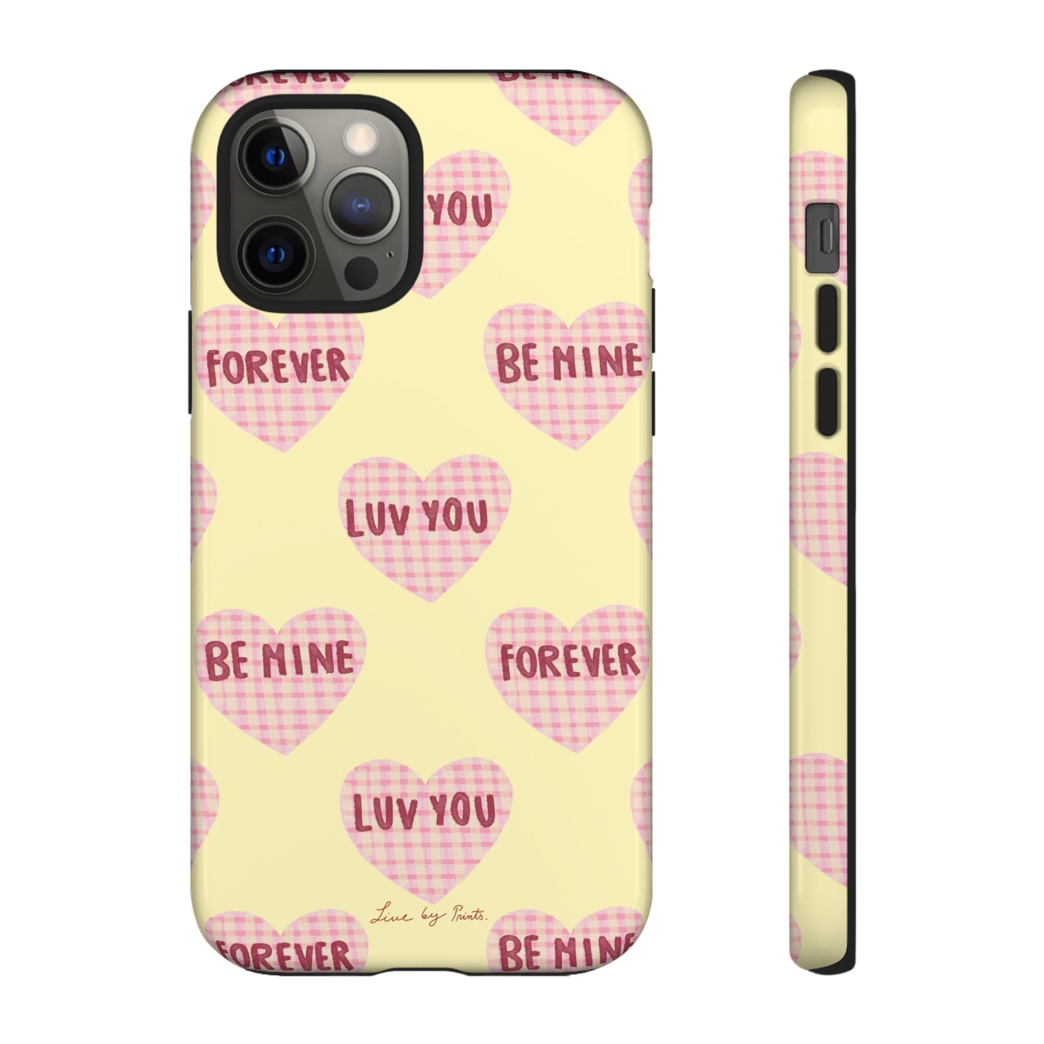 Luv you iPhone Case