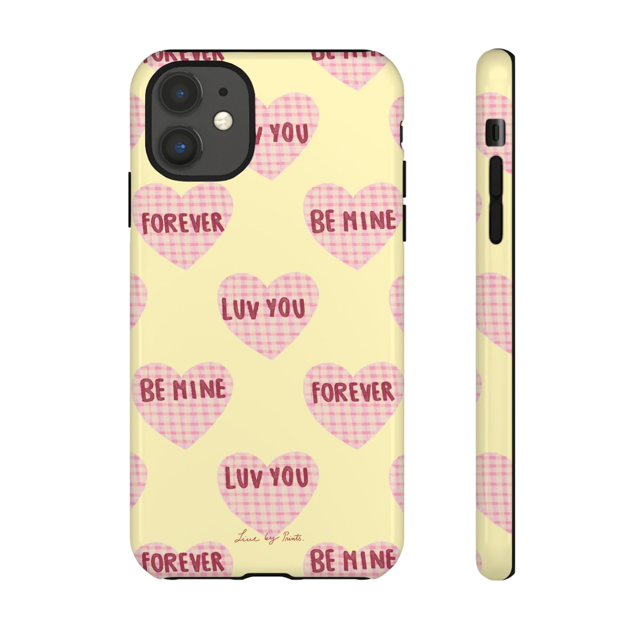 Luv you iPhone Case