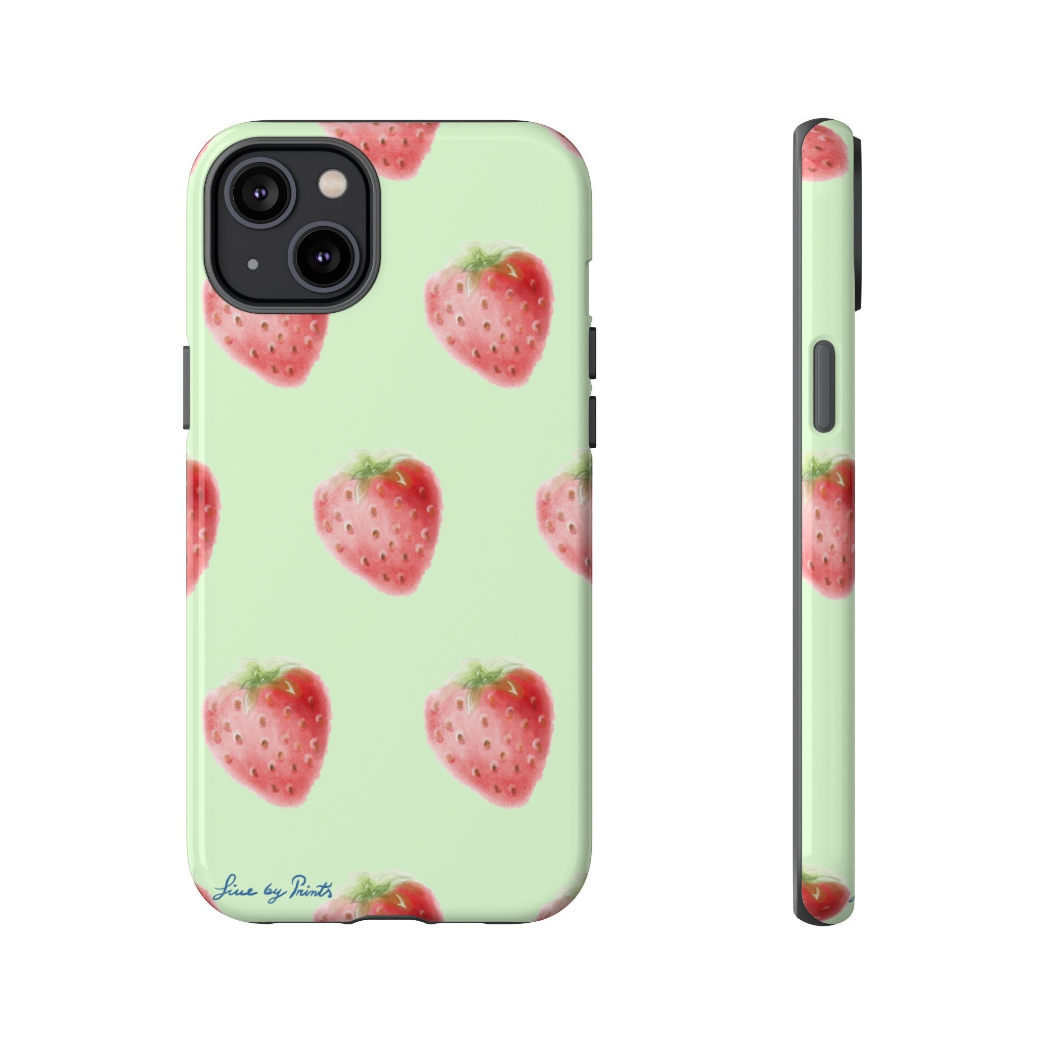 Strawberry Matcha iPhone Case