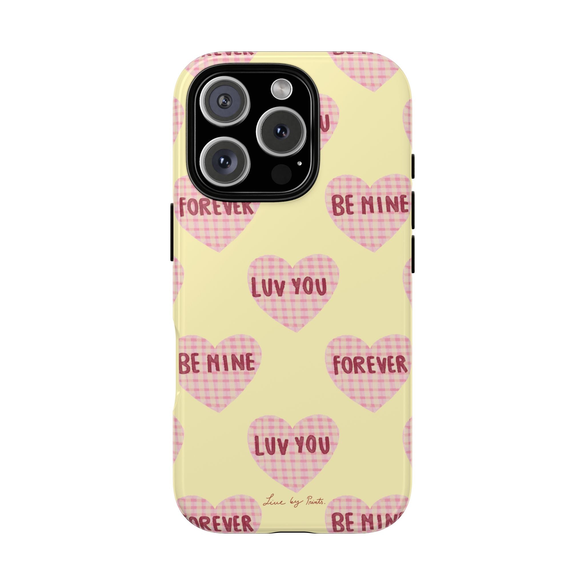 Luv you iPhone Case