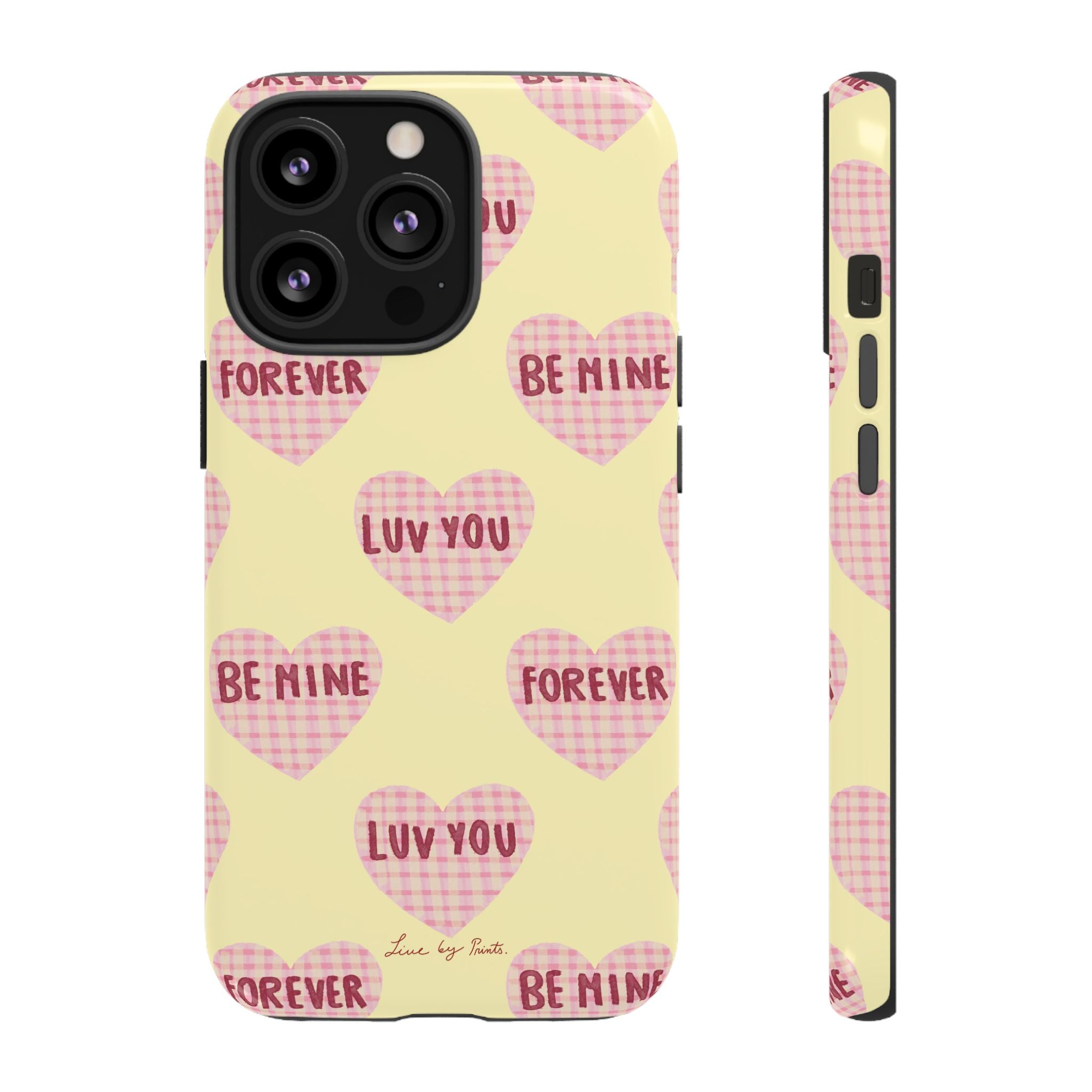 Luv you iPhone Case