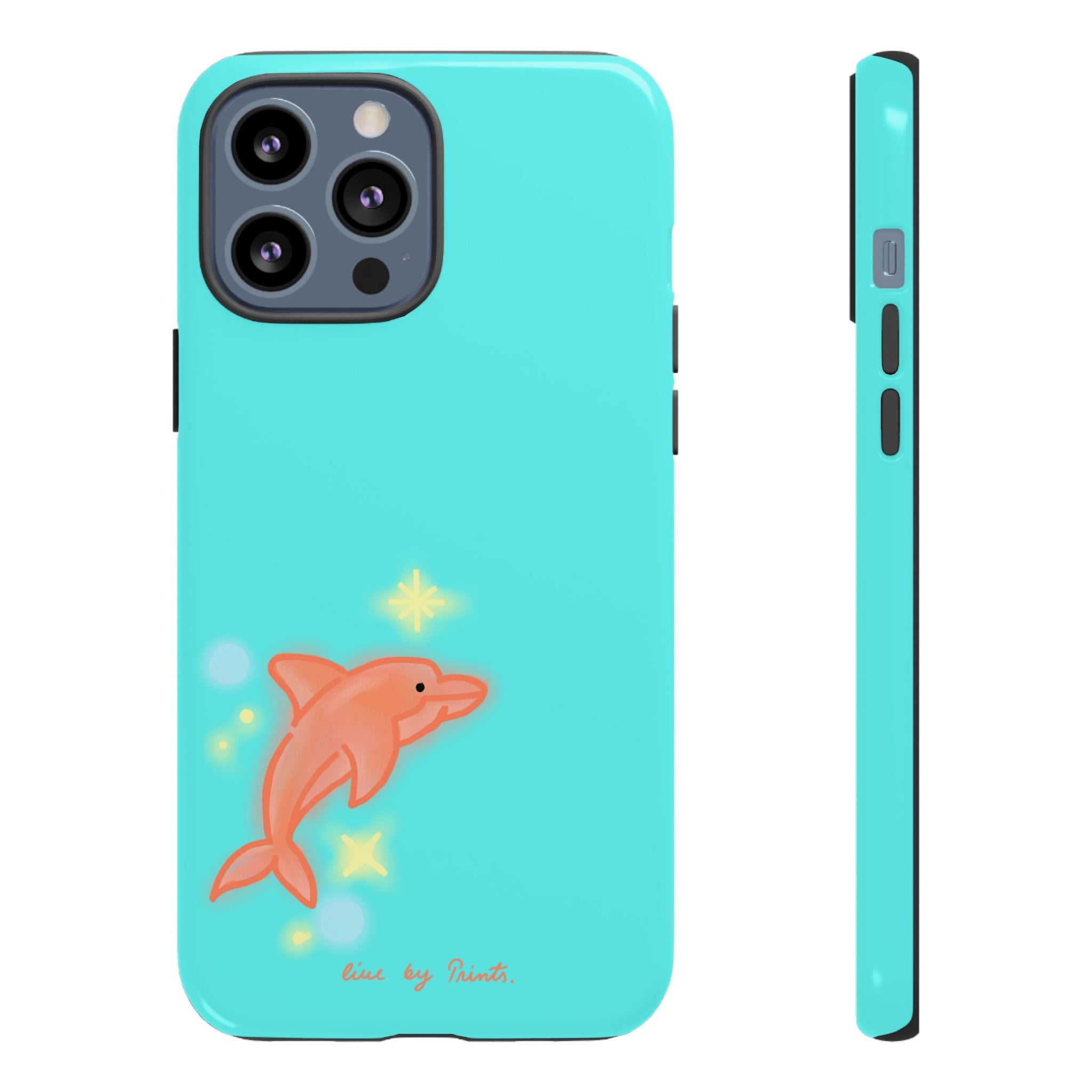 Teal iPhone Case