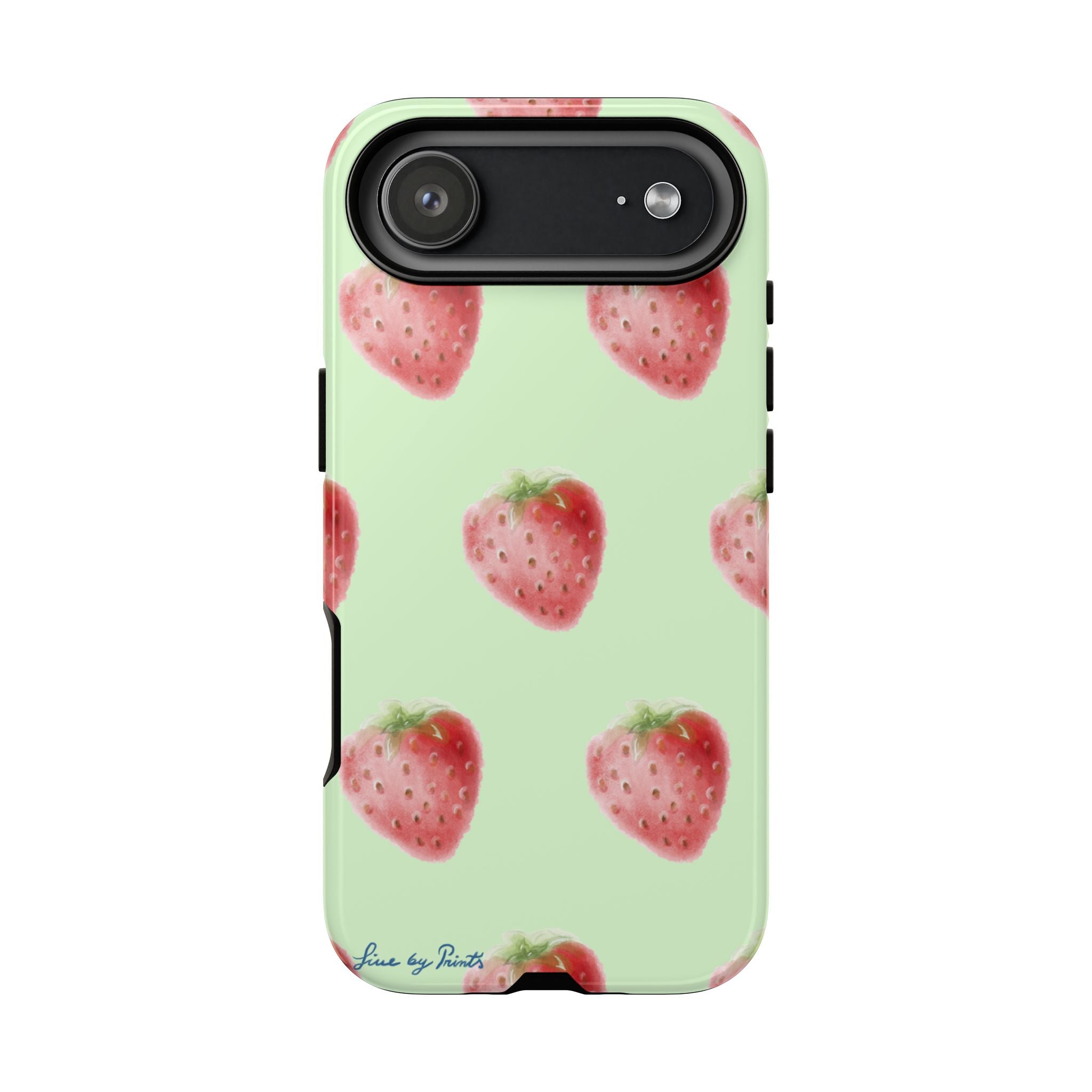 Strawberry Matcha iPhone Case