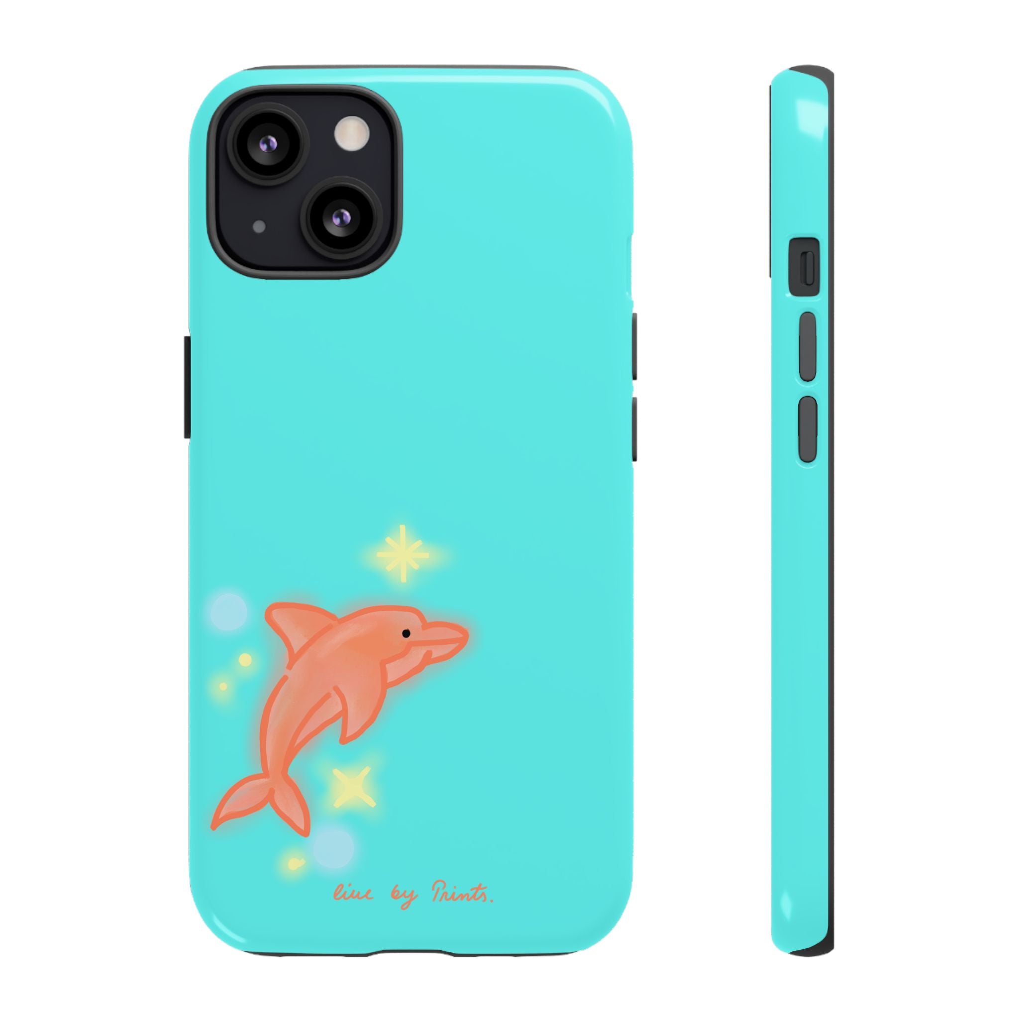 Teal iPhone Case