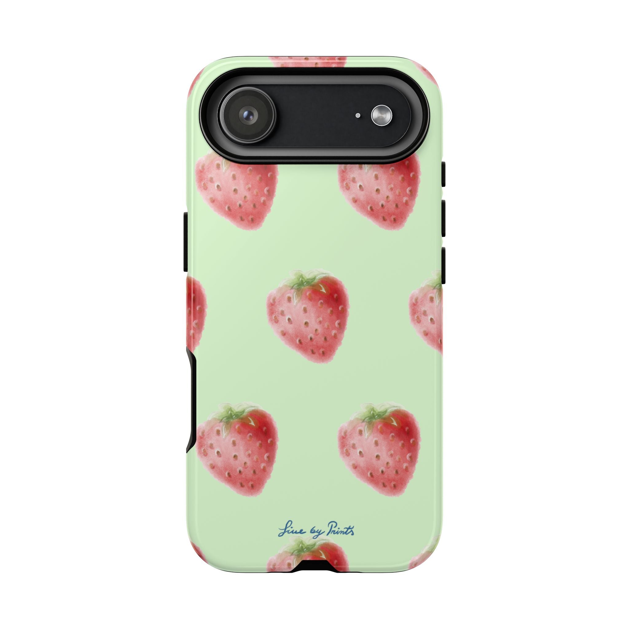 Strawberry Matcha iPhone Case