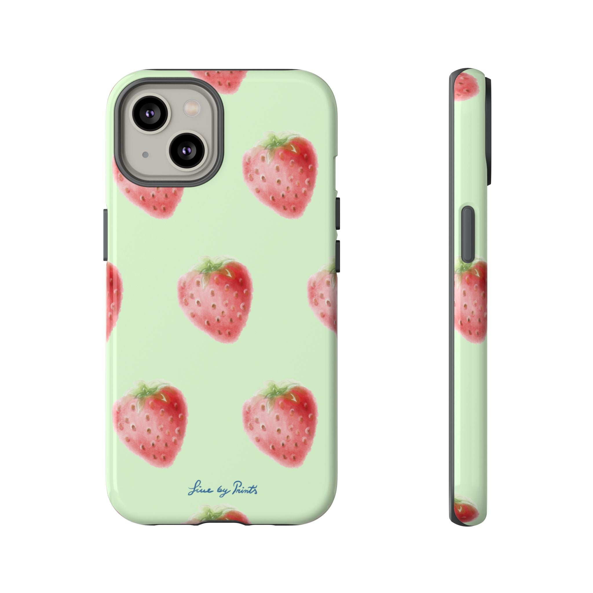 Strawberry Matcha iPhone Case