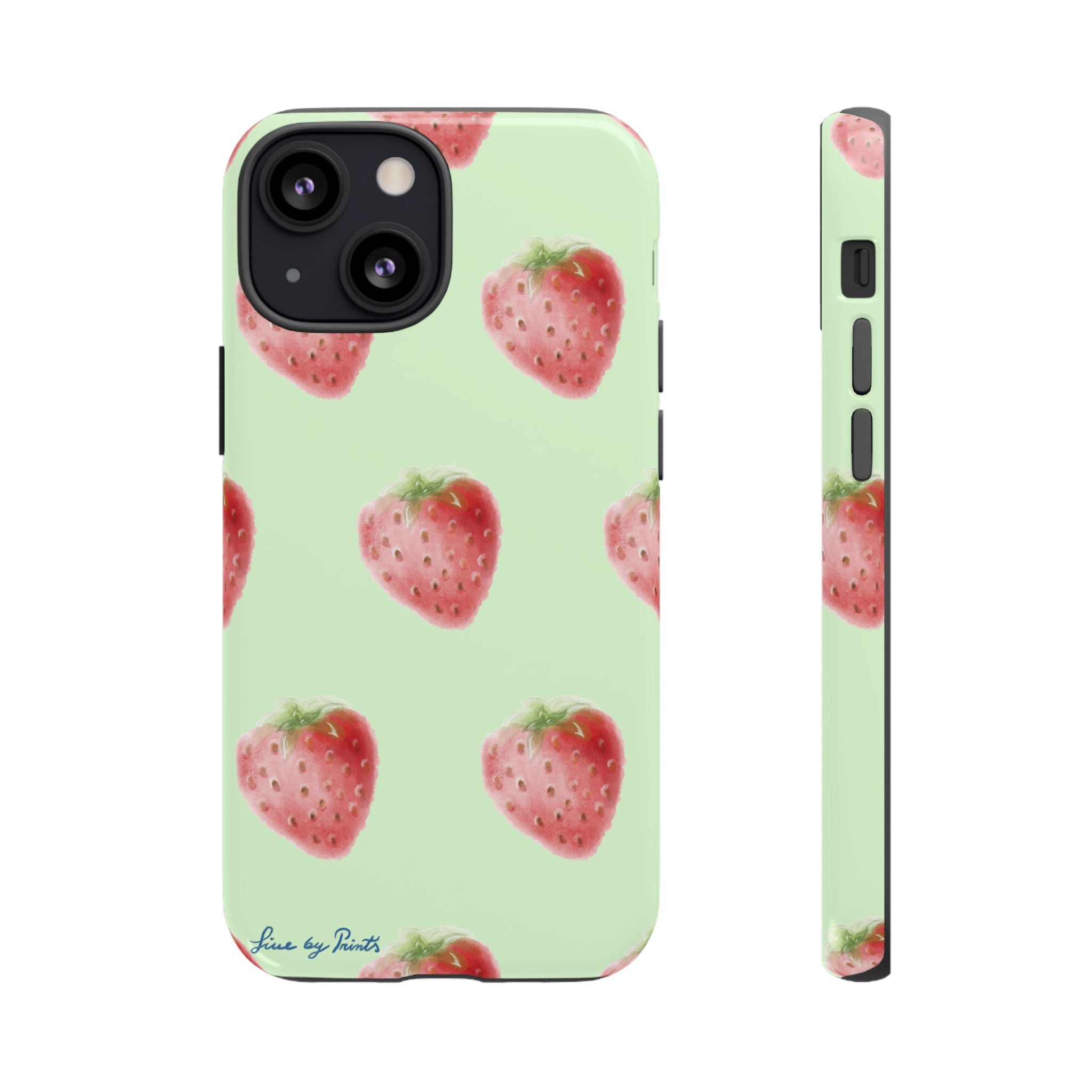 Strawberry Matcha iPhone Case