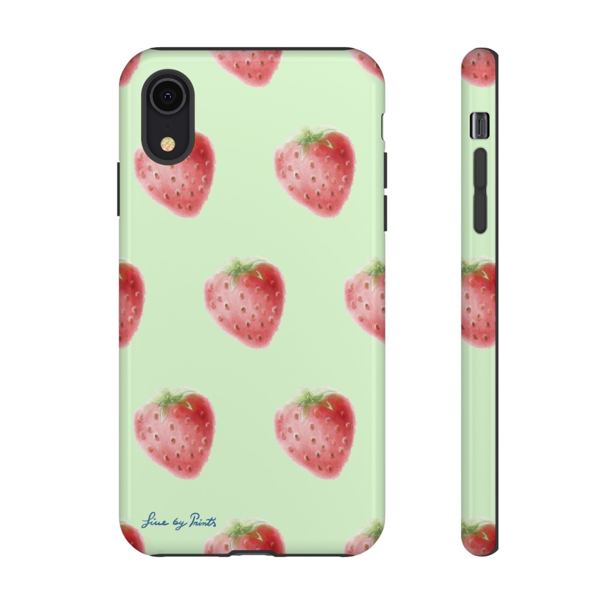 Strawberry Matcha iPhone Case