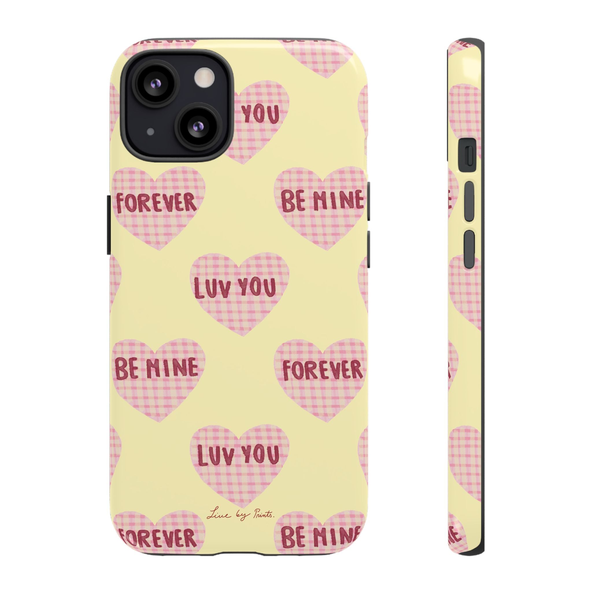 Luv you iPhone Case