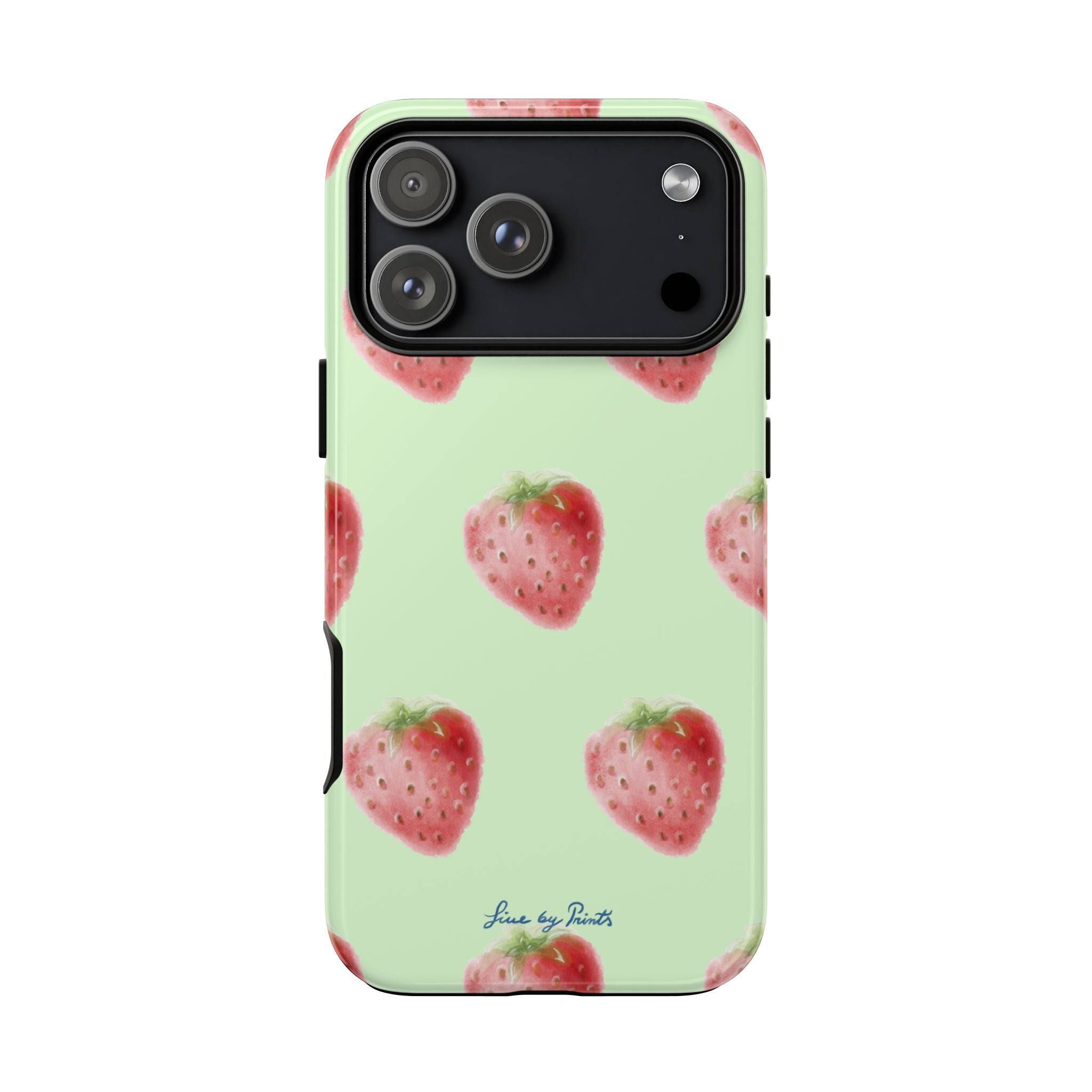 Strawberry Matcha iPhone Case