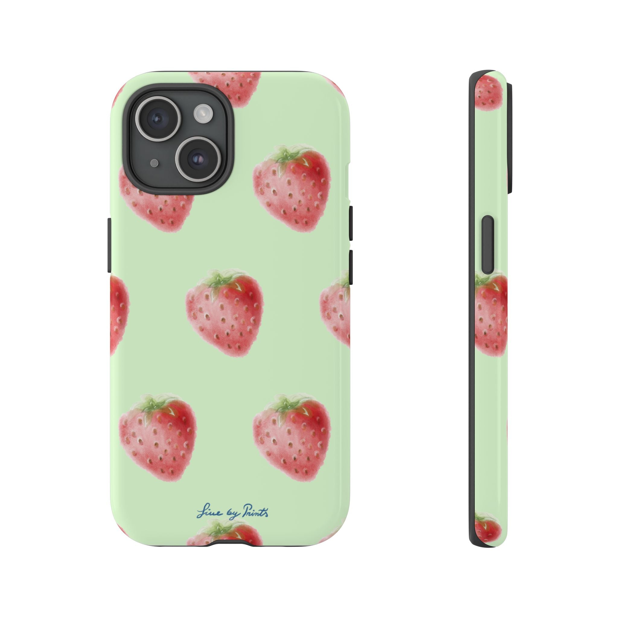 Strawberry Matcha iPhone Case