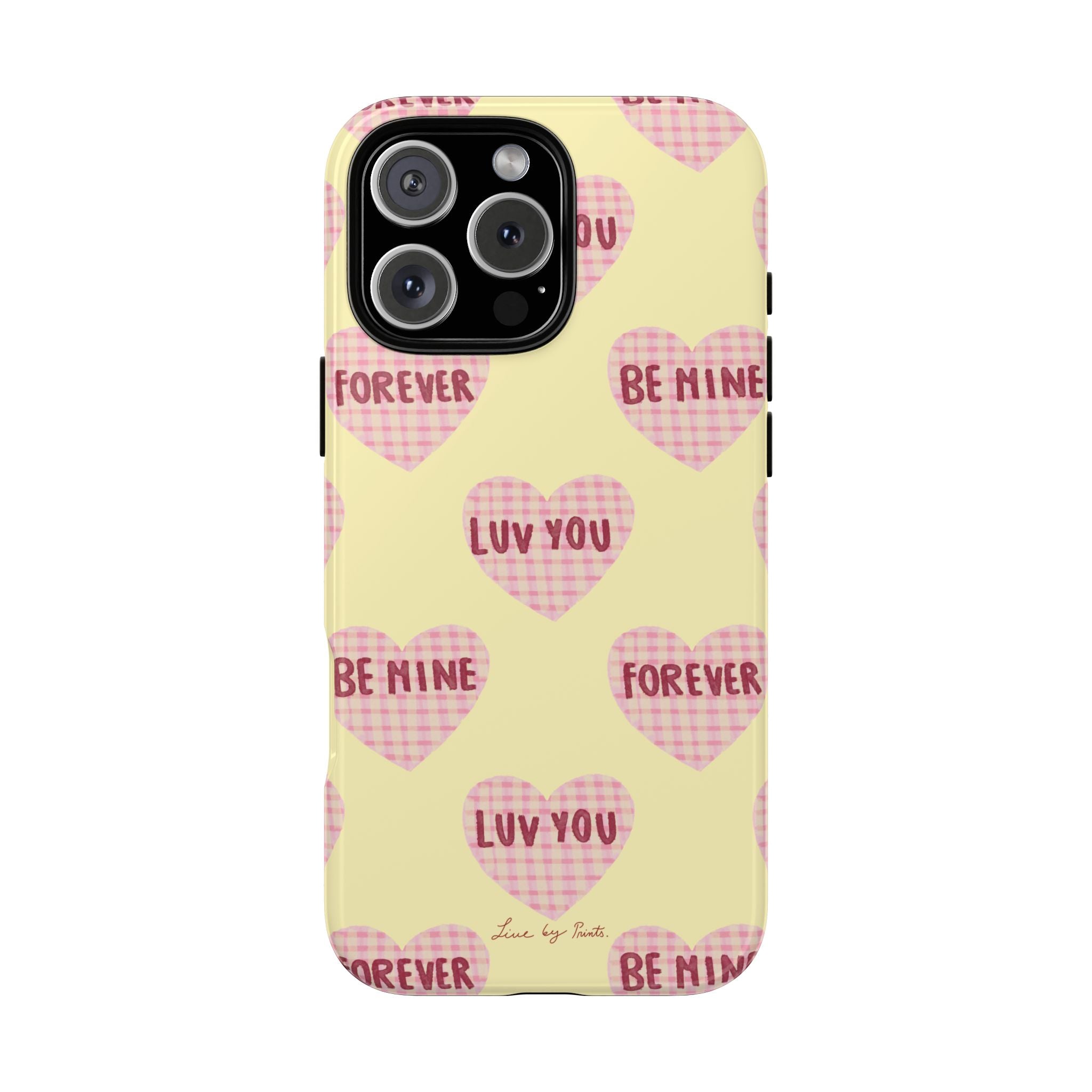 Luv you iPhone Case