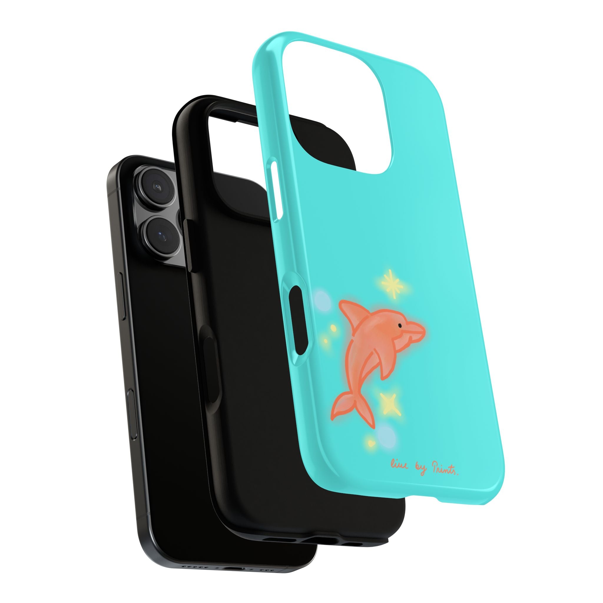 Teal iPhone Case