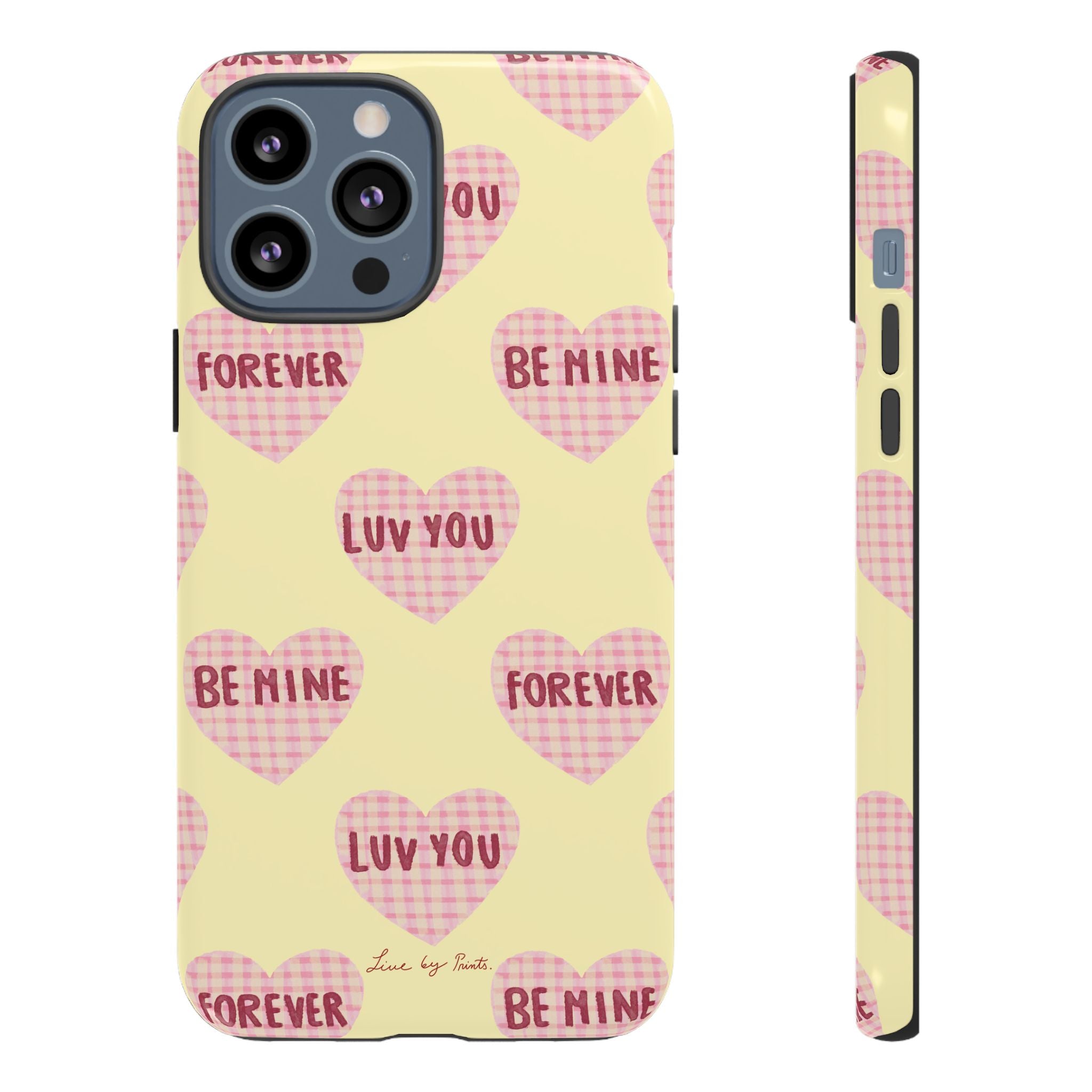Luv you iPhone Case